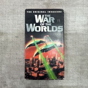 Vintage War Of The Worlds Vhs Sci-fi 1953 Movie